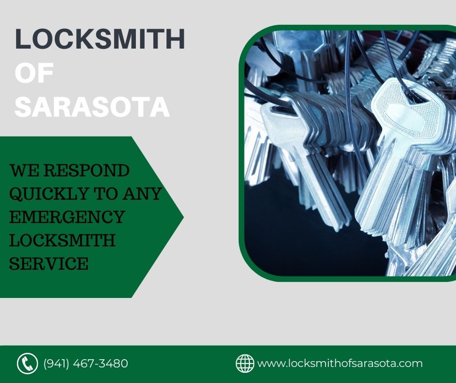 Locksmith Of Sarasota Sarasota, FL 941-467-3480